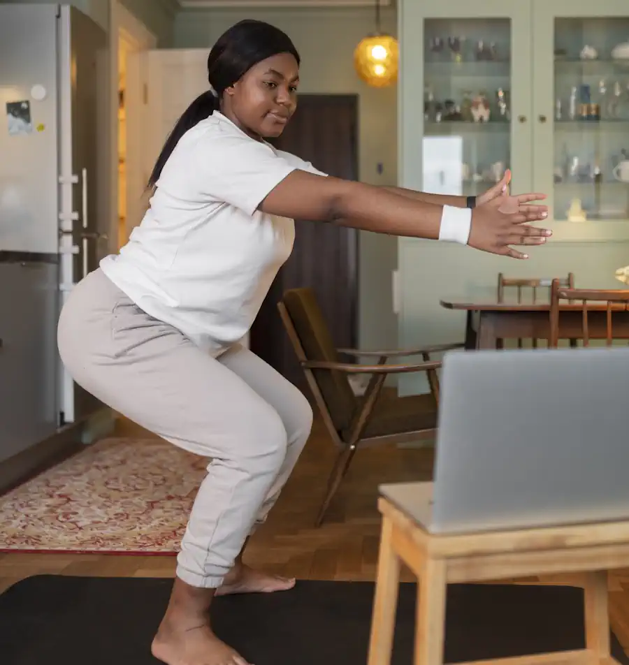 Taking a 5 minute exercise break